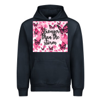 Navy stronger than the storm Urban Hoodie - MaliasSmallBusiness