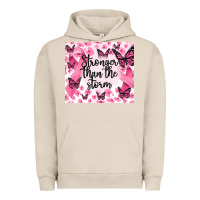 Pigment French Oak stronger than the storm Urban Hoodie - MaliasSmallBusiness