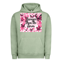 Pigment Oil Green stronger than the storm Urban Hoodie - MaliasSmallBusiness