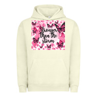 Pigment Pistachio stronger than the storm Urban Hoodie - MaliasSmallBusiness