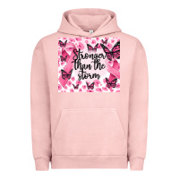 Pigment Salmon stronger than the storm Urban Hoodie - MaliasSmallBusiness