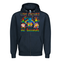 Navy pride gnomies Zipper Hoodie - texasbilliewilder