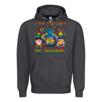 Smoke pride gnomies Zipper Hoodie - texasbilliewilder