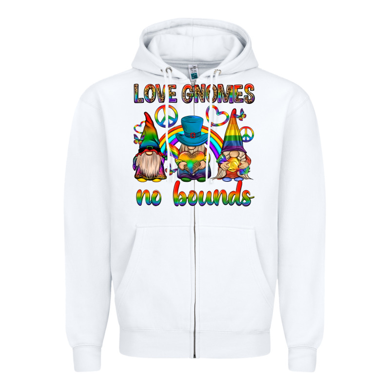 Pride Gnomies Zipper Hoodie by texasbilliewilder | Teevron