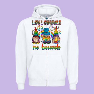 Zipper Hoodie pride gnomies