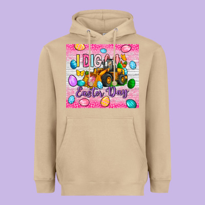 I Dig Easter Day 20oz Tumbler Heavyweight Hoodie Designed By Neo Western