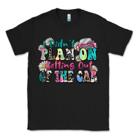 Black i didn't plan on getting out of the car Classic Tee - Zillion Design Studio
