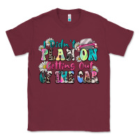 Burgundy i didn't plan on getting out of the car Classic Tee - Zillion Design Studio