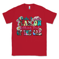 Red i didn't plan on getting out of the car Classic Tee - Zillion Design Studio