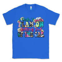 True Royal i didn't plan on getting out of the car Classic Tee - Zillion Design Studio
