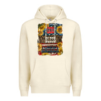 Sandshell Western God Bless America Premium Hoodie - LillyAllenDesigns