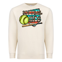 Sandshell softball life Premium Sweatshirt - CowhideDigitalArt
