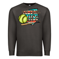 Smoke softball life Premium Sweatshirt - CowhideDigitalArt
