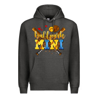 Charcoal Heather ballpark mini Premium Hoodie - AdoDesignShop