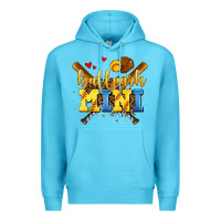 Ocean Blue ballpark mini Premium Hoodie - AdoDesignShop
