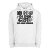 Pigment Lunar Rock in may we wear gray brain cancer awareness Urban Hoodie - MaliasSmallBusiness