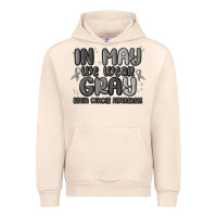 Sandshell in may we wear gray brain cancer awareness Urban Hoodie - MaliasSmallBusiness