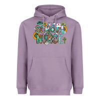 Lavender school nurse Heavyweight Hoodie - CowhideDigitalArt