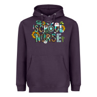 Plum school nurse Heavyweight Hoodie - CowhideDigitalArt