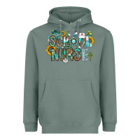 Sage school nurse Heavyweight Hoodie - CowhideDigitalArt