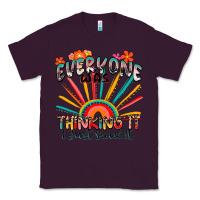 Plum everyone was thinking it i just said it Classic Tee - Zillion Design Studio