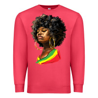 Cardinal juneteenth black women Premium Sweatshirt - HRA Design Shop