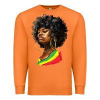 Carrot juneteenth black women Premium Sweatshirt - HRA Design Shop
