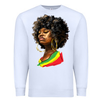 White juneteenth black women Premium Sweatshirt - HRA Design Shop