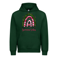 Forest Green summer vibes Urban Hoodie - MaliasSmallBusiness