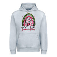 Heather Grey summer vibes Urban Hoodie - MaliasSmallBusiness