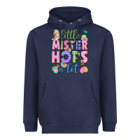 Navy Little mister hops a lot Easter Heavyweight Hoodie - Neo Western