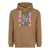 Toasted Coconut Little mister hops a lot Easter Heavyweight Hoodie - Neo Western