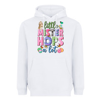 White Little mister hops a lot Easter Heavyweight Hoodie - Neo Western