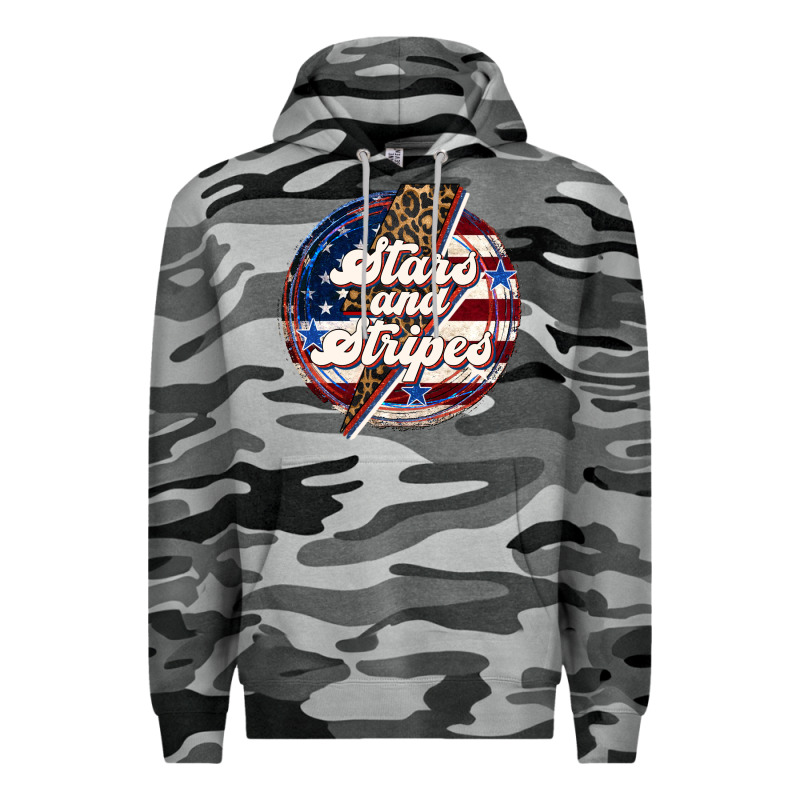 Western Stars And Stripes Premium Hoodie by LillyAllenDesigns | Teevron