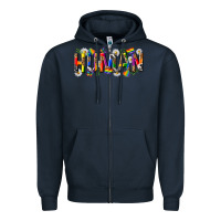 Navy pride human Zipper Hoodie - texasbilliewilder