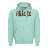 Seafoam pride human Zipper Hoodie - texasbilliewilder