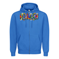 True Royal pride human Zipper Hoodie - texasbilliewilder
