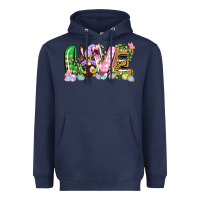 Navy Love Easter gnome Easter Day Heavyweight Hoodie - CowGirlArtShop