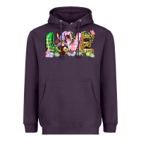 Plum Love Easter gnome Easter Day Heavyweight Hoodie - CowGirlArtShop
