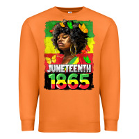 Carrot juneteenth 1865 black freedom Premium Sweatshirt - HRA Design Shop