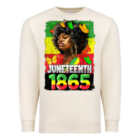 Sandshell juneteenth 1865 black freedom Premium Sweatshirt - HRA Design Shop