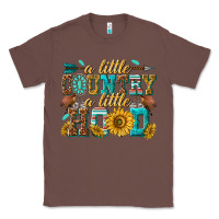 Chestnut a little country a little hood Classic Tee - texasbilliewilder