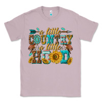 Lilac a little country a little hood Classic Tee - texasbilliewilder