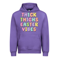 Tulip thicks thighs easter vibes Urban Hoodie - MaliasSmallBusiness