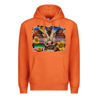 Carrot western background baby calf Premium Hoodie - BarkalooDesign