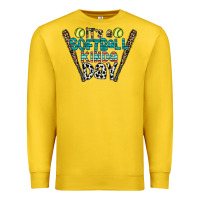 Lemon softball Premium Sweatshirt - CowhideDigitalArt