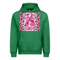 Emerald breast cancer with boxing gloves Urban Hoodie - MaliasSmallBusiness