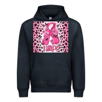 Navy breast cancer with boxing gloves Urban Hoodie - MaliasSmallBusiness