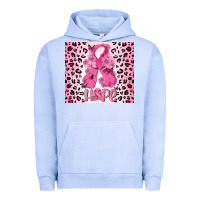 Pigment Grape Ice breast cancer with boxing gloves Urban Hoodie - MaliasSmallBusiness