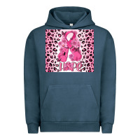 Pigment Midnight Navy breast cancer with boxing gloves Urban Hoodie - MaliasSmallBusiness